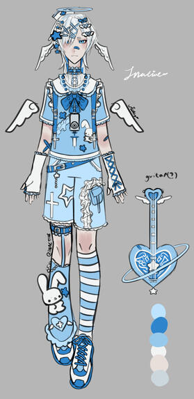 Messy/flat
