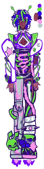 Messy/flat